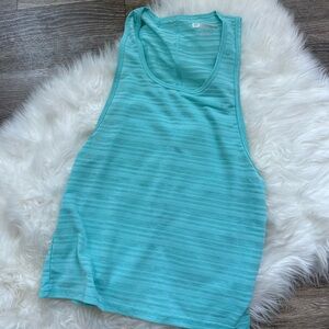 *REMOVING FEBRUARY 28th* Forever 21 Teal Striped Tank Top